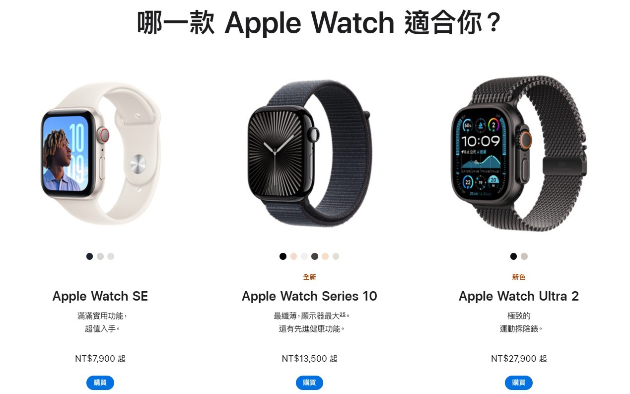 Apple Watch 更推薦哪一代？