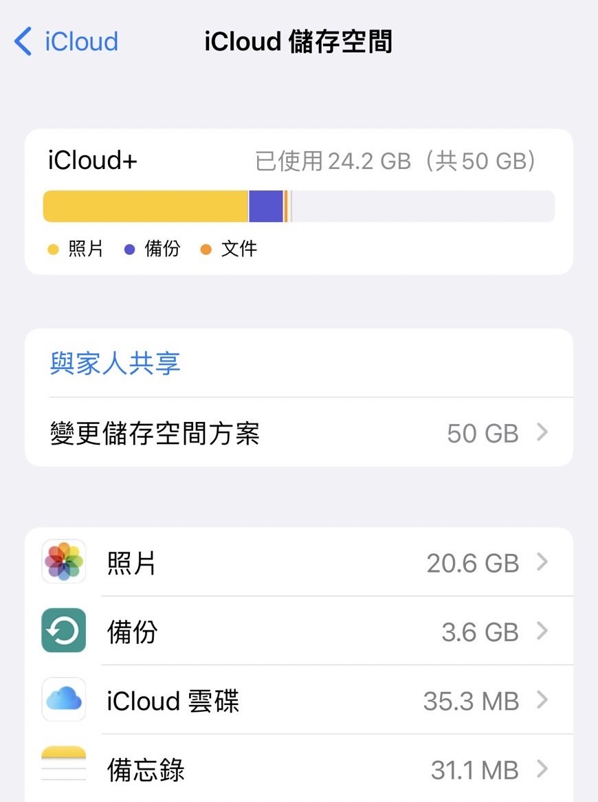 iPhone備份失敗的原因