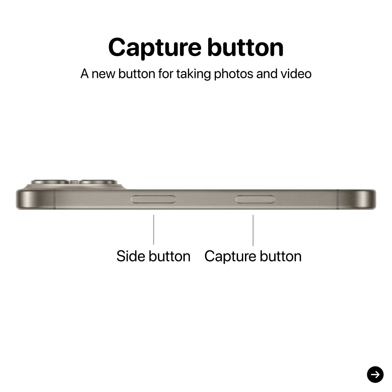 iPhone 16 規格升級 拍照按鍵Capture Button