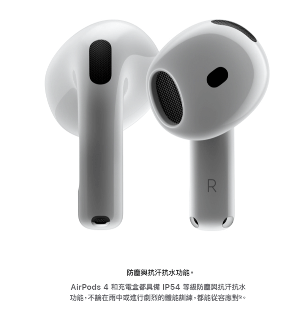 AirPods 4 防塵功能